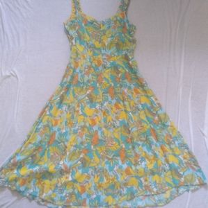 Public Relations flower print, sleeveless dress